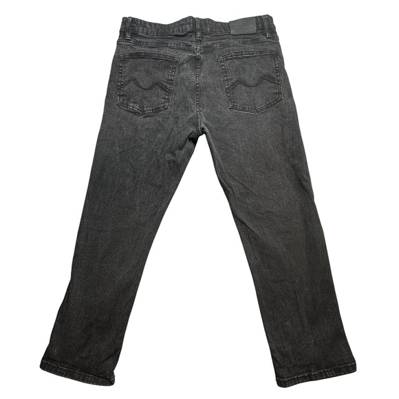 Urbanstar Other - Urban Star Jeans Mens 36x29 (35x28) Black Stretch Denim Straight Leg 5 Pocket